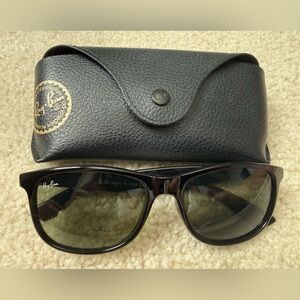 Ray-Ban Classic Andy RB4202  Black Sunglasses with Case
